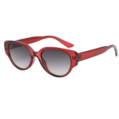 Acetate Cateye Oval Women Sunglasses